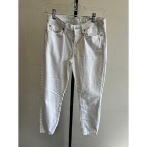 For All Mankind Women's White Jeans Size  0 #49930